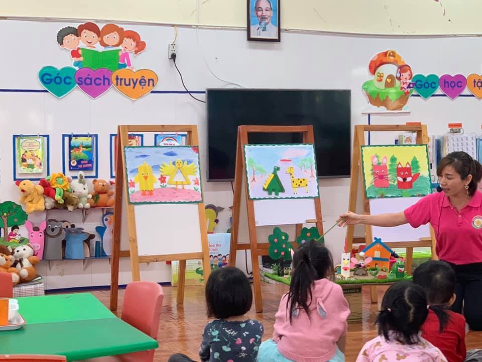 HOẠT ĐỘNG TẠO HÌNH LỚP B1