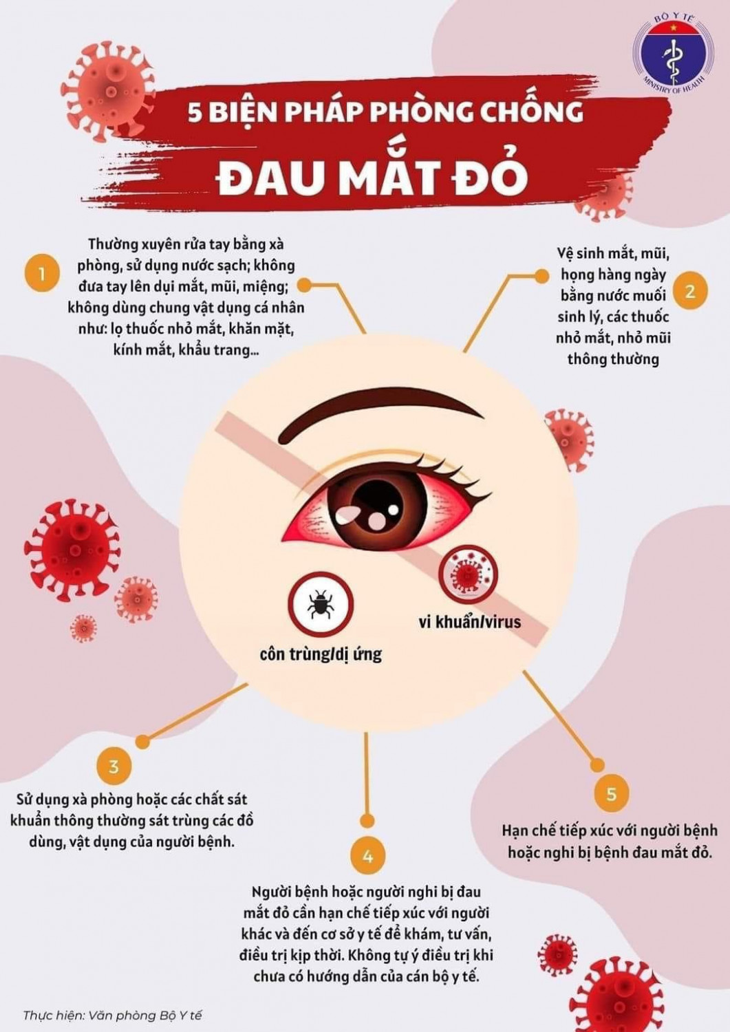 Phòng Bệnh Đau Mắt Đỏ Và Các Biện Pháp Chống Bệnh Đau Mắt Đỏ